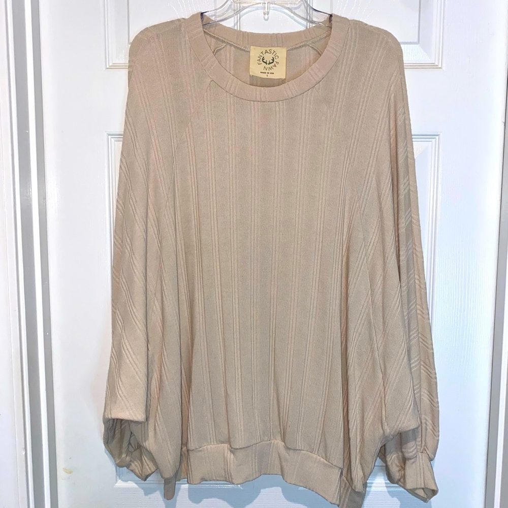 Fantastic Fawn Boutique top. Size L